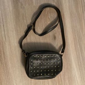 Small black crossbody bag